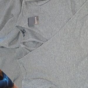 Torrid Heather Gray V-Neck Blouse 3X